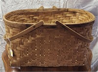 22x11 wicker picnic basket