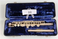 Armstrong Crown Silver Plate Piccolo w/ Case