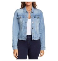 Social Standard Ladies Classic Denim Jacket - M