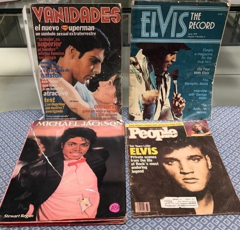 248 - LOT OF 4 COLLECTIBLE MAGAZINES (A36)