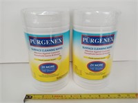 Purgenex Surface Cleaning Wipes Lot of 2