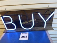 'BUY' Neon Sign