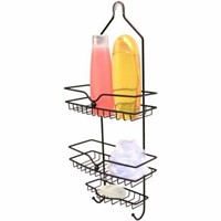 Home Basics Shower Caddy Brown/Bronze