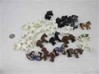 Plusieurs chevaux LEGO