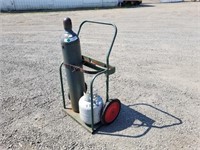 Rolling Cart With Tanks