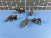 STERLING SILVER ANIMAL FIGURINES