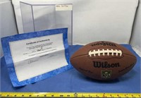 Mike Ditka Football w Certificate