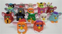 Lot of 17 1998 Happy Meal Toy Furby's