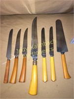 Bakelite knife set