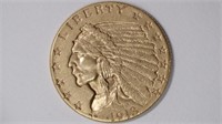 1913 $2.50 Gold Indian Head