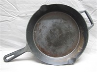 Vintage Cast Iron Frying Pan Artisanal Kitchen