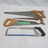 Saws - Drywall / Keyhole / Hack & Hand Saw - Worn