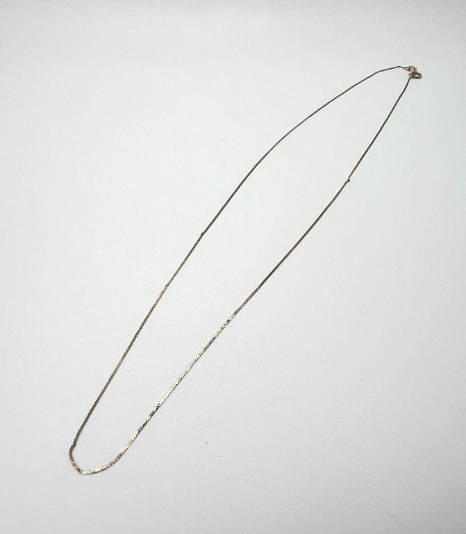 14K Gold Necklace Made in Italy