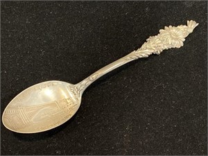 Sterling Silver Souvenir Spoon St Louis MO 18g