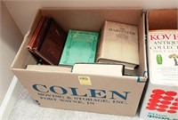 Box of Vintage Books consisting of: Masonic Nature