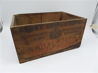 Cutty Sark Whiskey Wooden Advertising Crate