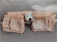 McGuire Nicholas Brown Leather Tool Belt