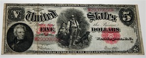 RARE $5 NOTE series of 1863