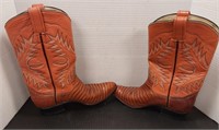 Ben Miller mens leather cowboy boots