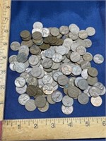 $1.55 in unsearched Lincoln Penny coins pennies