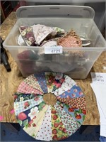 vintage quilting, and sewing lot with some