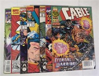 Marvel - 7 Mixed Vintage Cable, X-Force & More