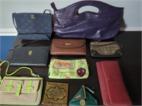 Lot of Wallets, small Handbags and Coin Purses