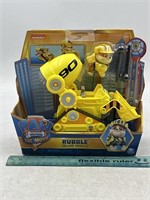 NEW Paw Patrol The Movie Rubble Deluxe Vehicle