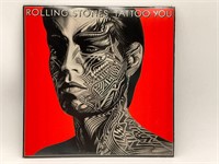Rolling Stones "Tattoo You" Blues Rock LP Album