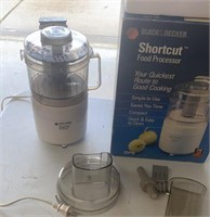 Black & Decker Food Processor with Box