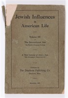 THE INTERNATIONAL JEW VOL. 3 1921 HENRY FORD