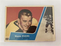 1964 Topps Hockey Card - Wayne Rivers #17
