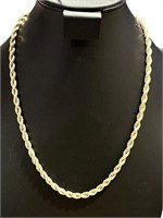 Pretty Goldtone Chain Necklace