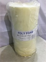 Poly Foam, 2” x 27” x76”