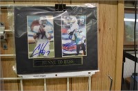 Signed Photos - Chad Henne & Bess