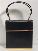 Designer-style leather handbag, marked Koret
