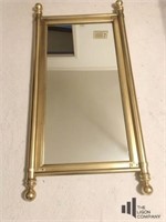 Gold Toned Decorative Mirror