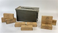 Ammunition Box and 45 Caliber Cartridges