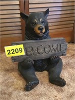 Welcome Bear Statue
