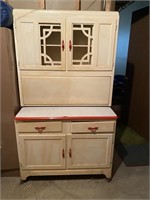 Sellers Cabinet (red & white-basement)