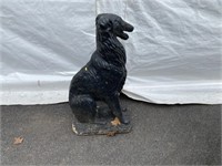 Concrete Dog Statue