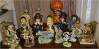 Figurines, Lefton, Japan, bookends, Napco,
