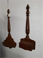 2 Wooden Decorative Wall Hangings