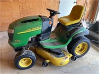 2003 JD L120 Lawn Tractor, Serial # GXL120C010313