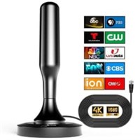 HIDB Magnetic Base Digital TV Antenna 50 Miles Ran