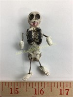 Antique composition Halloween skeleton, probably