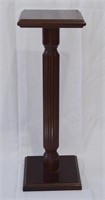 Vintage Ribbed Column Plant / Statue Stand