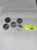 5-1976 Bicentennial Silver Dollars