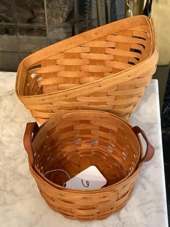 2 Longaberger Baskets