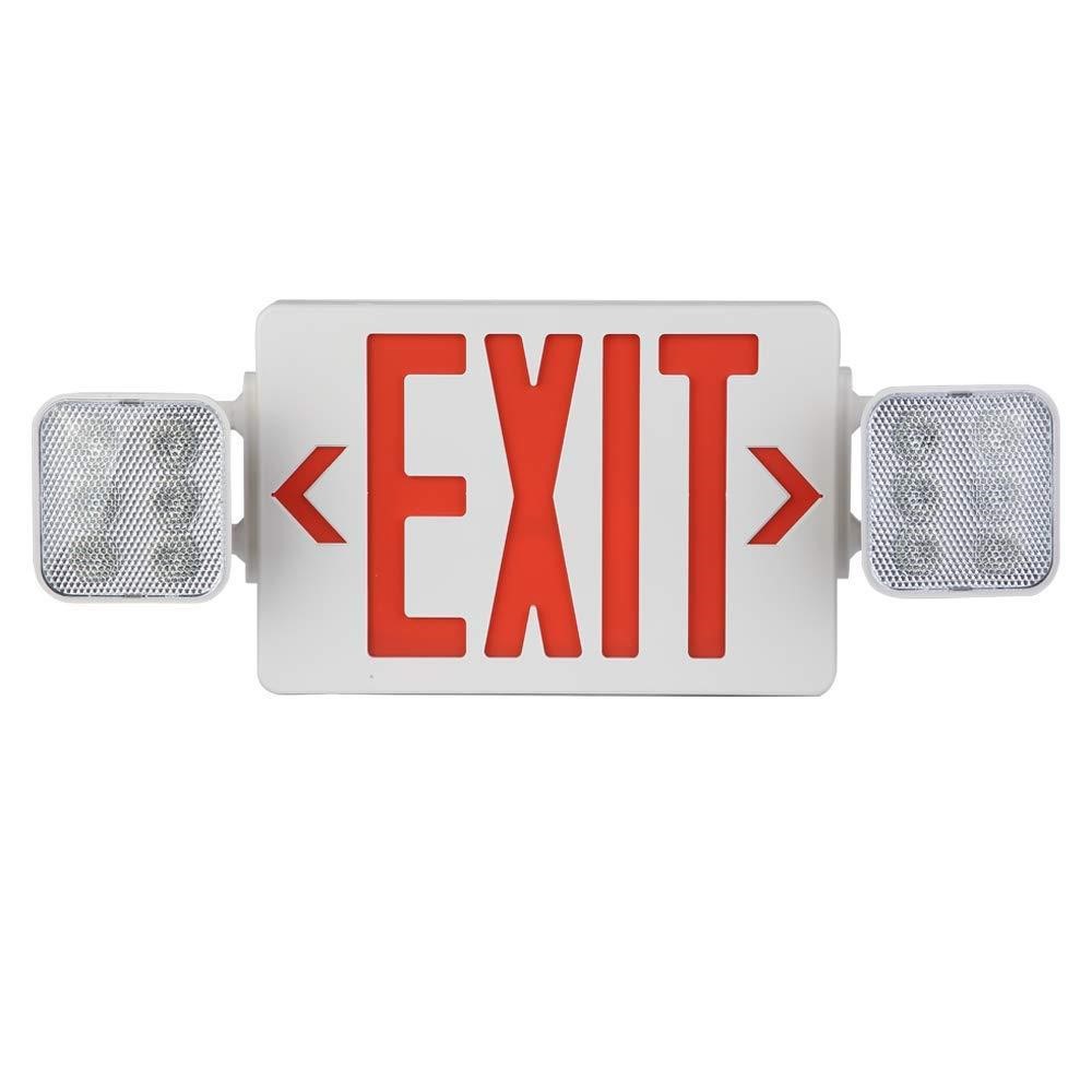 AmazonCommercial LED Exit Light 1-Pack